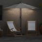 Preview: Gartenparasol Halb mit Aluminium-Stange Sand 294 cm