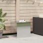 Preview: ARDEBO.de - Outdoor Aufbewahrungsbox Silber 55x50,5x50 cm Edelstahl