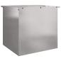Preview: Outdoor Aufbewahrungsbox Silber 55x50,5x50 cm Edelstahl