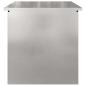 Preview: Outdoor Aufbewahrungsbox Silber 55x50,5x50 cm Edelstahl