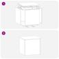 Preview: Outdoor Aufbewahrungsbox Silber 55x50,5x50 cm Edelstahl