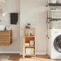Preview: ARDEBO.de - Badezimmerschrank mit Ablage 36x33x87 cm Bambus