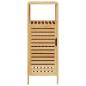 Preview: Badezimmerschrank mit Ablage 36x33x87 cm Bambus
