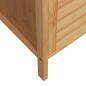 Preview: Badezimmerschrank mit Ablage 36x33x87 cm Bambus