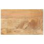 Preview: ARDEBO.de - Tischplatte 50x20x2,5 cm Rechteckig Massivholz Mango