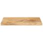 Preview: Tischplatte 50x20x2,5 cm Rechteckig Massivholz Mango