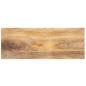 Preview: ARDEBO.de - Tischplatte 90x40x2,5 cm Rechteckig Massivholz Mango