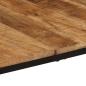 Preview: Esstisch 180x90x75 cm Raues Massivholz Mango