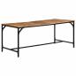 Preview: Esstisch 180x90x75 cm Raues Massivholz Mango
