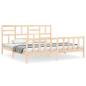 Preview: Massivholzbett ohne Matratze 200x200 cm Kiefer