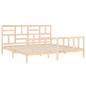 Preview: Massivholzbett ohne Matratze 200x200 cm Kiefer