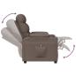 Preview: Relaxsessel Elektrisch Taupe Stoff