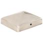 Preview: Pfostenkappen 6 Stk. Pyramide Edelstahl 91 x 91 mm