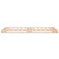 Preview: Massivholzbett ohne Matratze 75x190 cm Kiefernholz