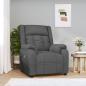 Preview: ARDEBO.de - Relaxsessel Elektrisch Dunkelgrau Stoff