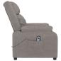 Preview: Relaxsessel Elektrisch Taupe Stoff