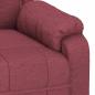 Preview: Massagesessel Weinrot Stoff