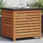 Preview: ARDEBO.de - Gartenbox 60x50x55 cm Massivholz Eukalyptus