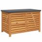 Preview: Gartenbox 60x50x55 cm Massivholz Eukalyptus