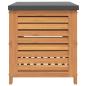 Preview: Gartenbox 60x50x55 cm Massivholz Eukalyptus