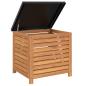 Preview: Gartenbox 60x50x55 cm Massivholz Eukalyptus