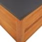 Preview: Gartenbox 60x50x55 cm Massivholz Eukalyptus