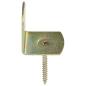 Preview: Flechtzaunhalter 48 Stk. L-Form Verzinktes Metall