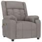 Preview: Massagesessel Elektrisch Taupe Stoff