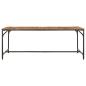 Preview: Esstisch 200x100x75 cm Raues Massivholz Mango