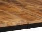 Preview: Esstisch 200x100x75 cm Raues Massivholz Mango