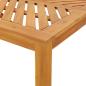 Preview: 5-teiliges Garten Esszimmer Set Massivholz Akazie
