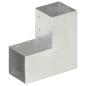 Preview: Pfostenverbinder L-Form Verzinktes Metall 91 x 91 mm
