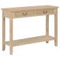 Preview: ARDEBO.de - Konsolentisch 110 x 35 x 80 cm Holz