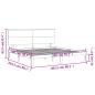 Preview: Massivholzbett ohne Matratze 200x200 cm Kiefer
