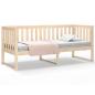 Preview: Tagesbett ohne Matratze 75x190 cm Massivholz Kiefer