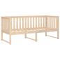 Preview: Tagesbett ohne Matratze 75x190 cm Massivholz Kiefer