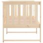 Preview: Tagesbett ohne Matratze 75x190 cm Massivholz Kiefer