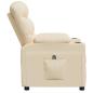 Preview: Relaxsessel Elektrisch Creme Stoff