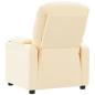 Preview: Relaxsessel Elektrisch Creme Stoff