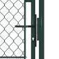 Preview: Gartentor Stahl 100×175 cm Grün