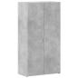 Preview: Aktenschrank Betongrau 60x32x115 cm Holzwerkstoff
