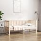 Preview: ARDEBO.de - Tagesbett ohne Matratze 80x200 cm Massivholz Kiefer