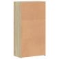 Preview: Aktenschrank Sonoma-Eiche 60x32x115 cm Holzwerkstoff