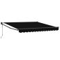 Preview: Automatische Einziehbare Markise Schwarz 300x250 cm