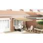 Preview: Ausziehbare Markise Mehrfarbig 350 x 250 cm Stoff und Aluminium