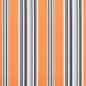 Preview: Manuelle einziehbare Markise mit mehrfarbigem Streifen 450x300 cm
