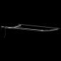 Preview: Manuelle einziehbare Markise mit LED in buntem Streifendesign 450x300 cm