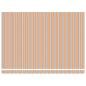 Preview: Manuelle einziehbare Markise mit LED in buntem Streifendesign 450x300 cm