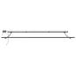Preview: Manuelle Einziehmarkise mit LED Mehrfarbenstreifen 450x300 cm