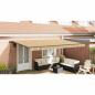 Preview: Automatische Einziehbare Markise Multicolor Streifen 500x300 cm